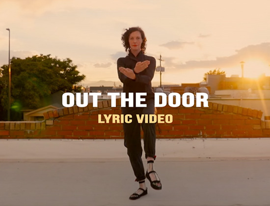 Esmé in "Out the Door" video